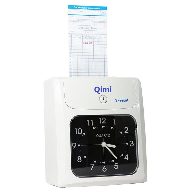 zaměstnanecké hodiny pro přihlášení a odhlášení